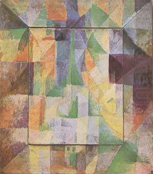 Simultaneous Windows on the City (mk09), Delaunay, Robert